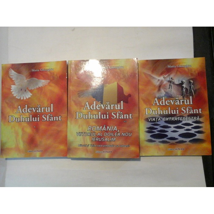 ADEVARUL DUHULUI SFANT (3 VOLUME)  -  MARIA GHIORGHIU